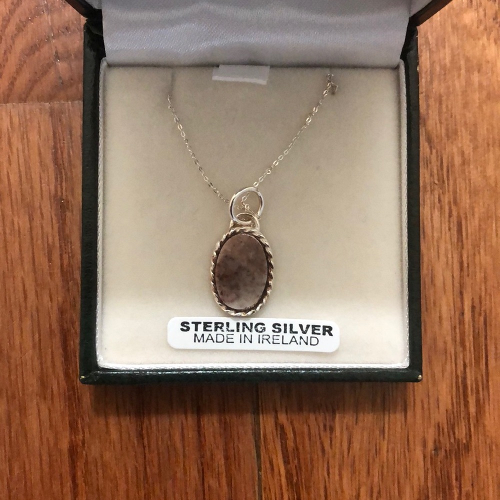 Connemara Marble Ireland Sterling Silver necklace